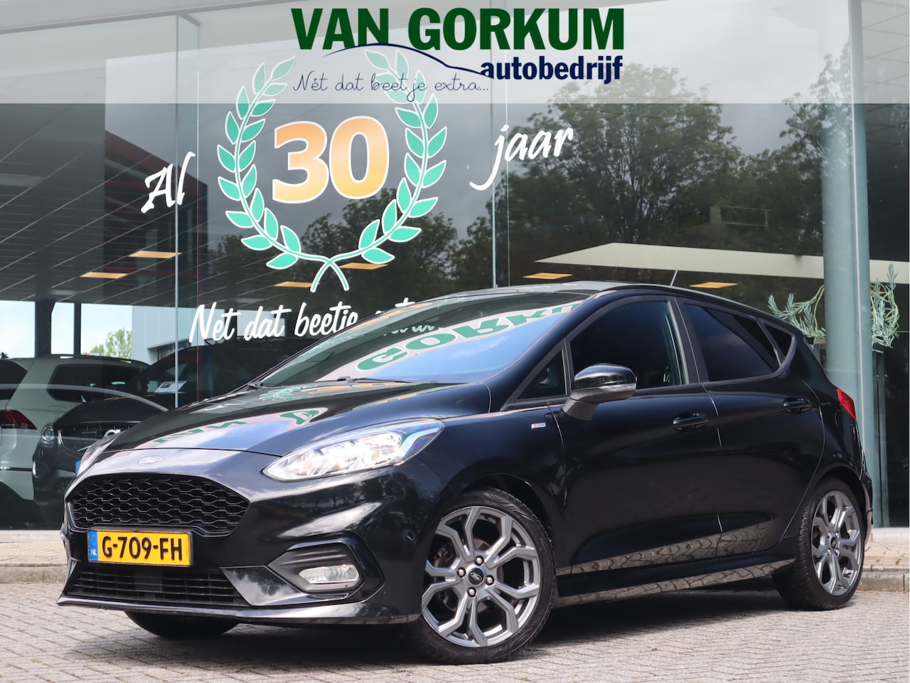 Ford Fiesta - 1.0 EcoBoost ST-Line Navi / Cruise /Lane assist / Pdc / Carplay / Voldoende Apk Btw auto - AutoWereld.nl