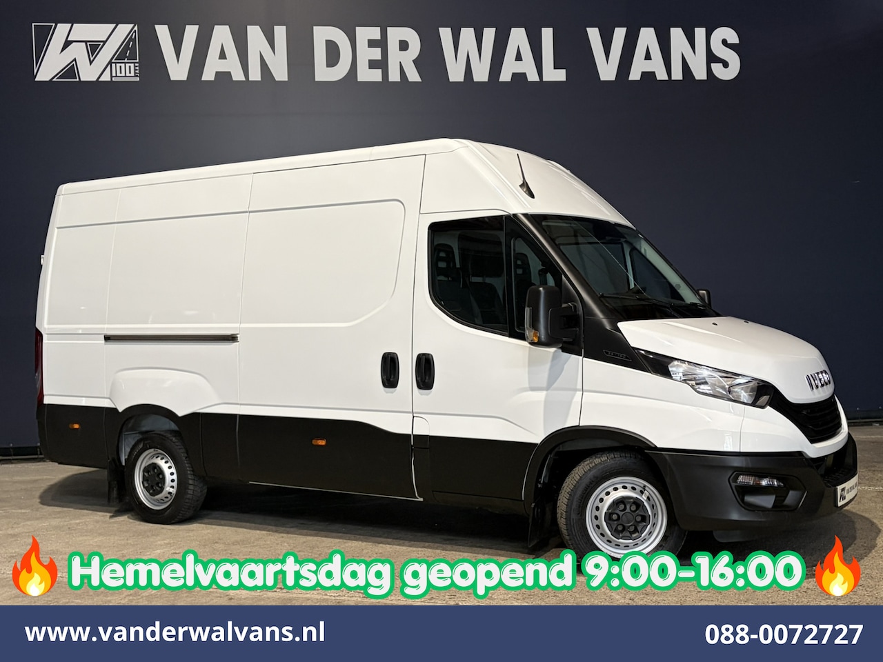 Iveco Daily - 35S16 157pk L2H2 Euro6 Airco | 270 Graden Achterdeuren | Parkeersensoren Bijrijdersbank - AutoWereld.nl