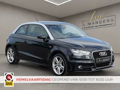 Audi A1 - 1.2 TFSI Ambition S-Line 2011 ZWART | Two-tone | Airco | Stoelve