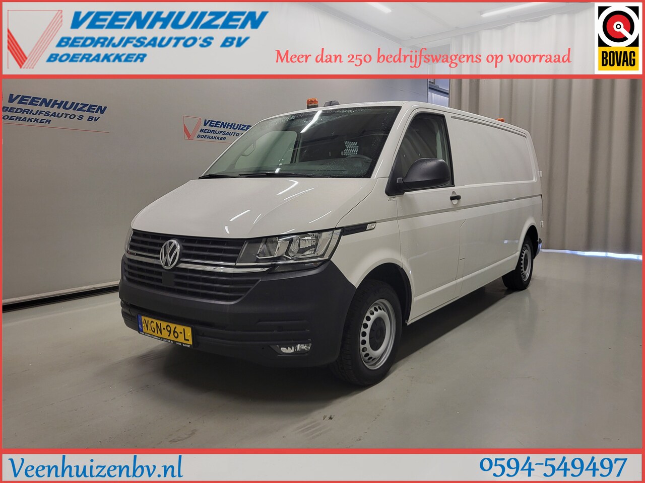 Volkswagen Transporter - 2.0TDI 150pk L2/H1 4-Motion Automaat Euro 6! - AutoWereld.nl