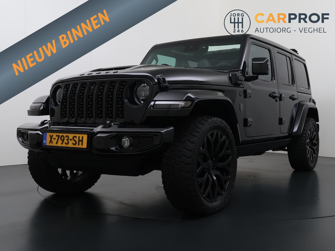 Jeep Wrangler Unlimited - 4xe 380 Rubicon Brute |  Elektrische sidesteps |  BRUTE performance seats | - AutoWereld.nl