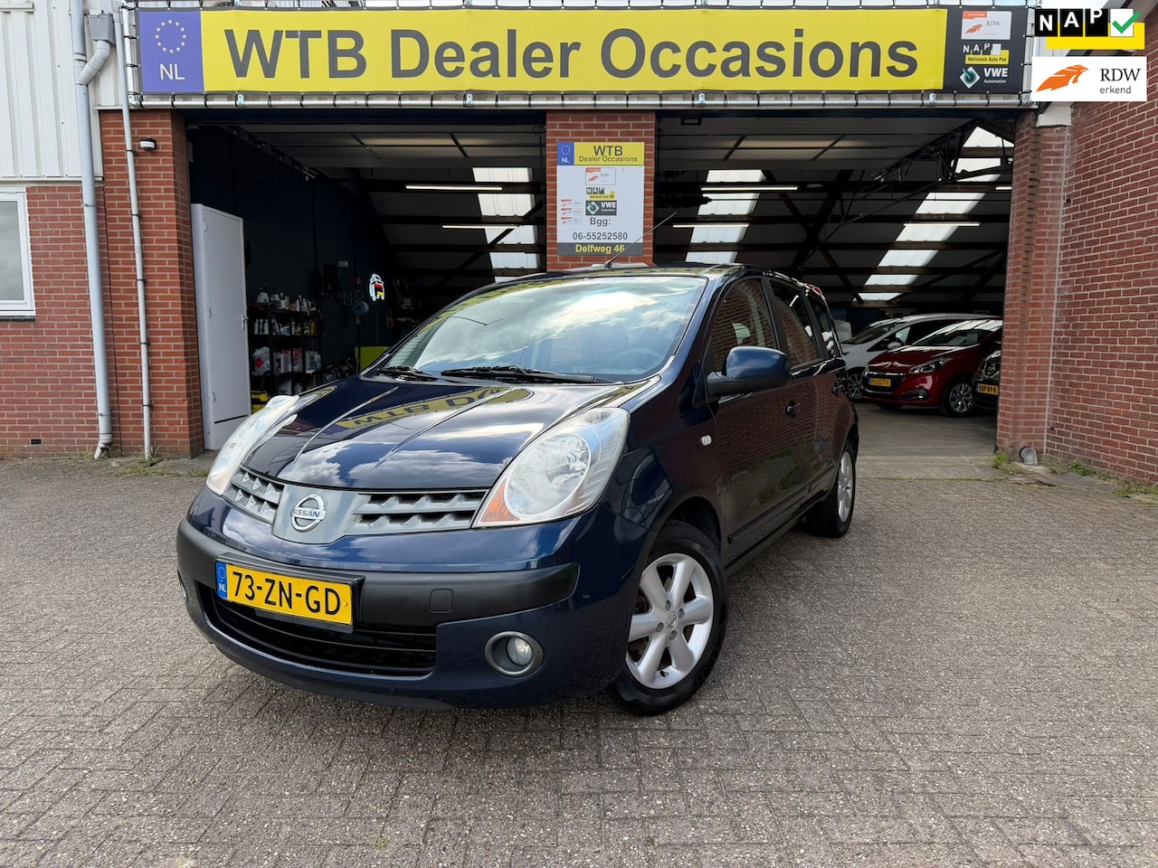 Nissan Note - 1.6 Acenta 1.6 Acenta, 1e Eig, Trekhaak, Dealer Onderhouden, onderhoud historie aanwezig - AutoWereld.nl