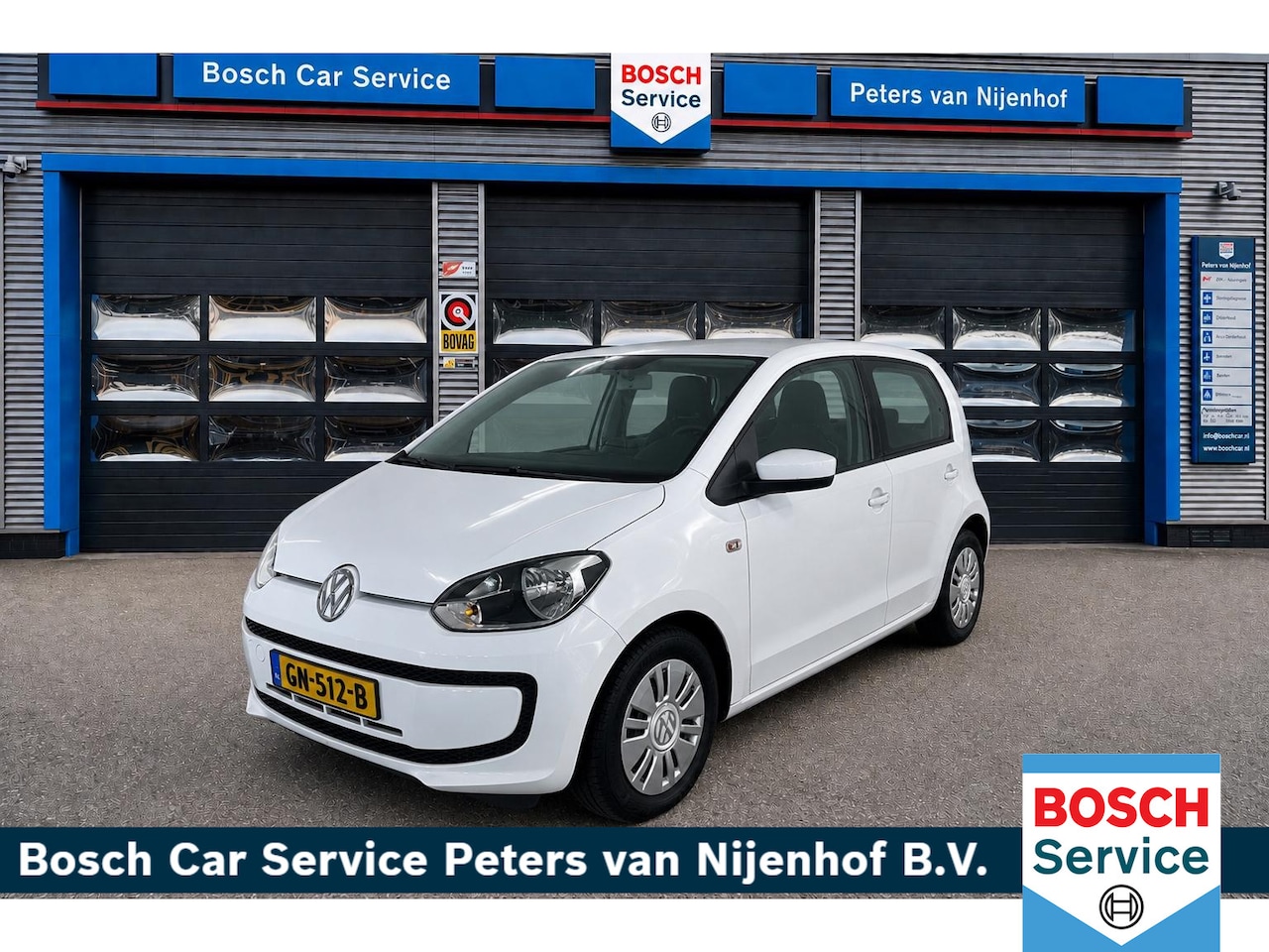 Volkswagen Up! - 1.0 move up! BlueMotion 5DRS AUTOMAAT LEDER STOELVERWARMING NAVI 19DKM - AutoWereld.nl