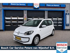 Volkswagen Up! - 1.0 move up BlueMotion 5DRS AUTOMAAT LEDER STOELVERWARMING NAVI 19DKM