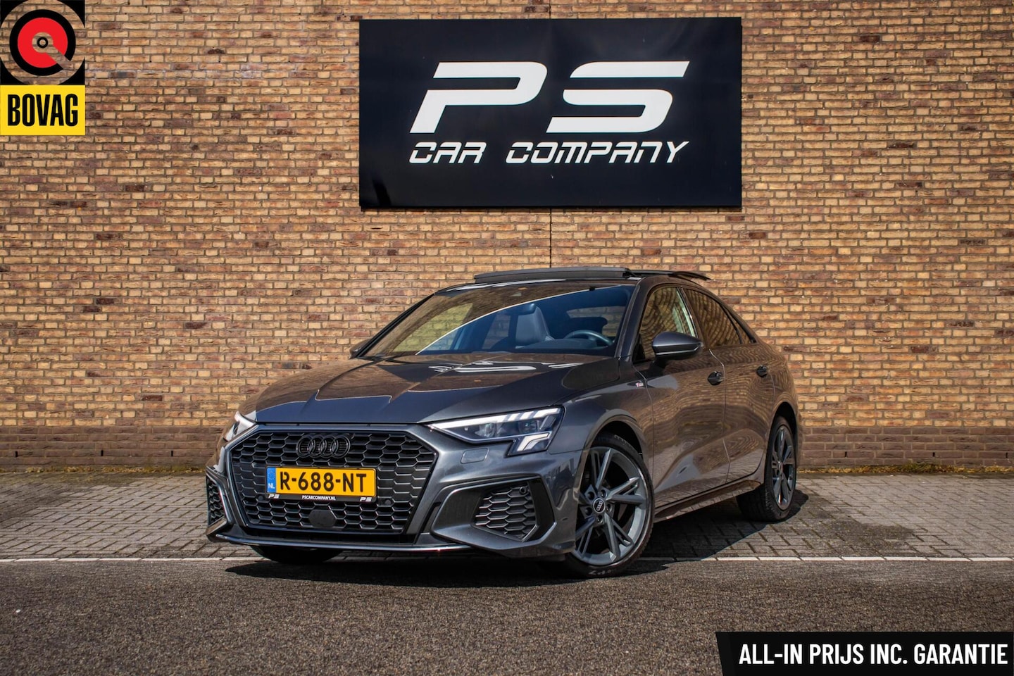 Audi A3 Limousine - 30 TFSI S edition/S-Line, Orig. NL, Pano - AutoWereld.nl