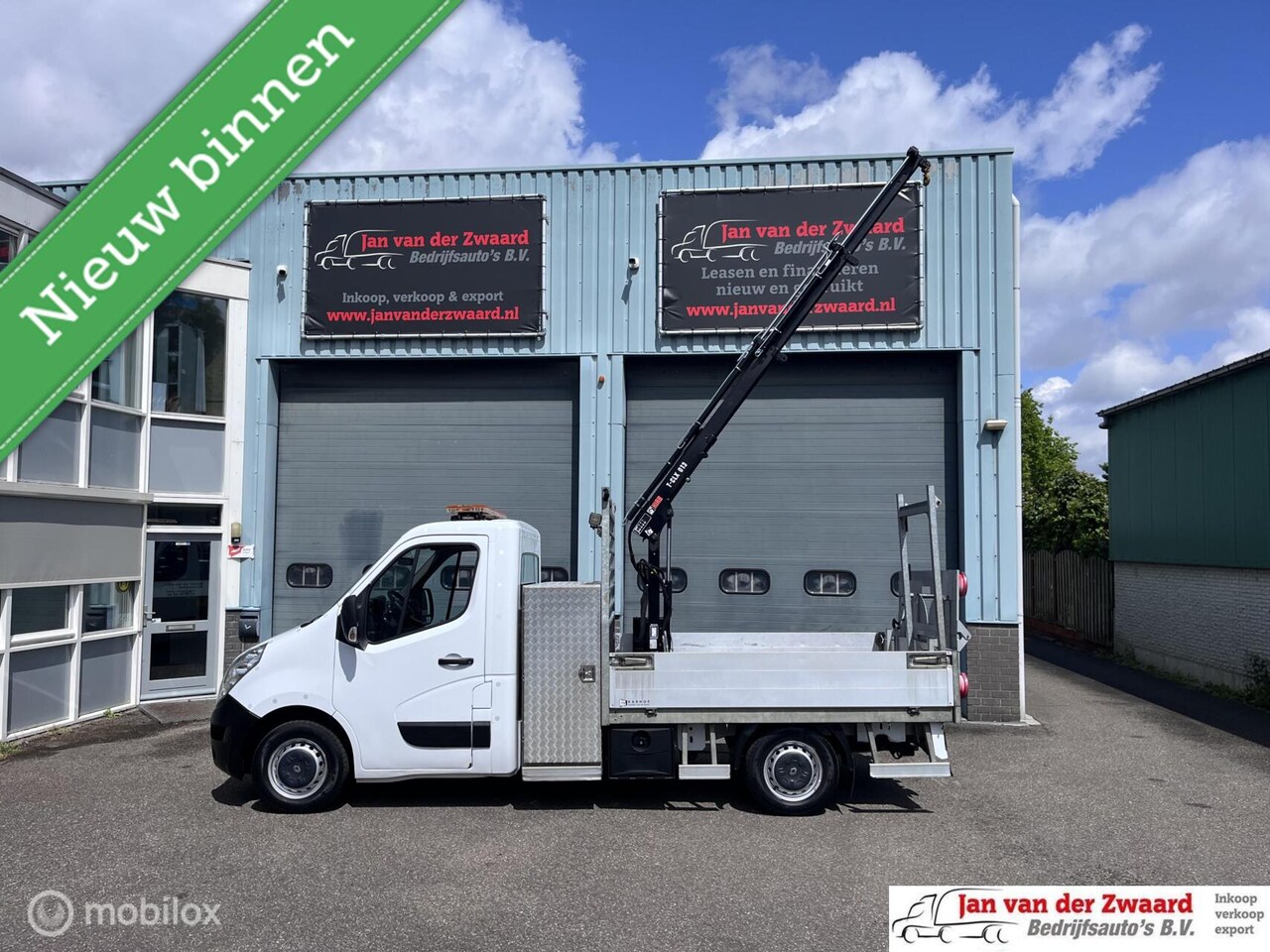 Renault Master - Euro 6 T35 2.3 DCI Hydraulische Kraan EURO VI - AutoWereld.nl