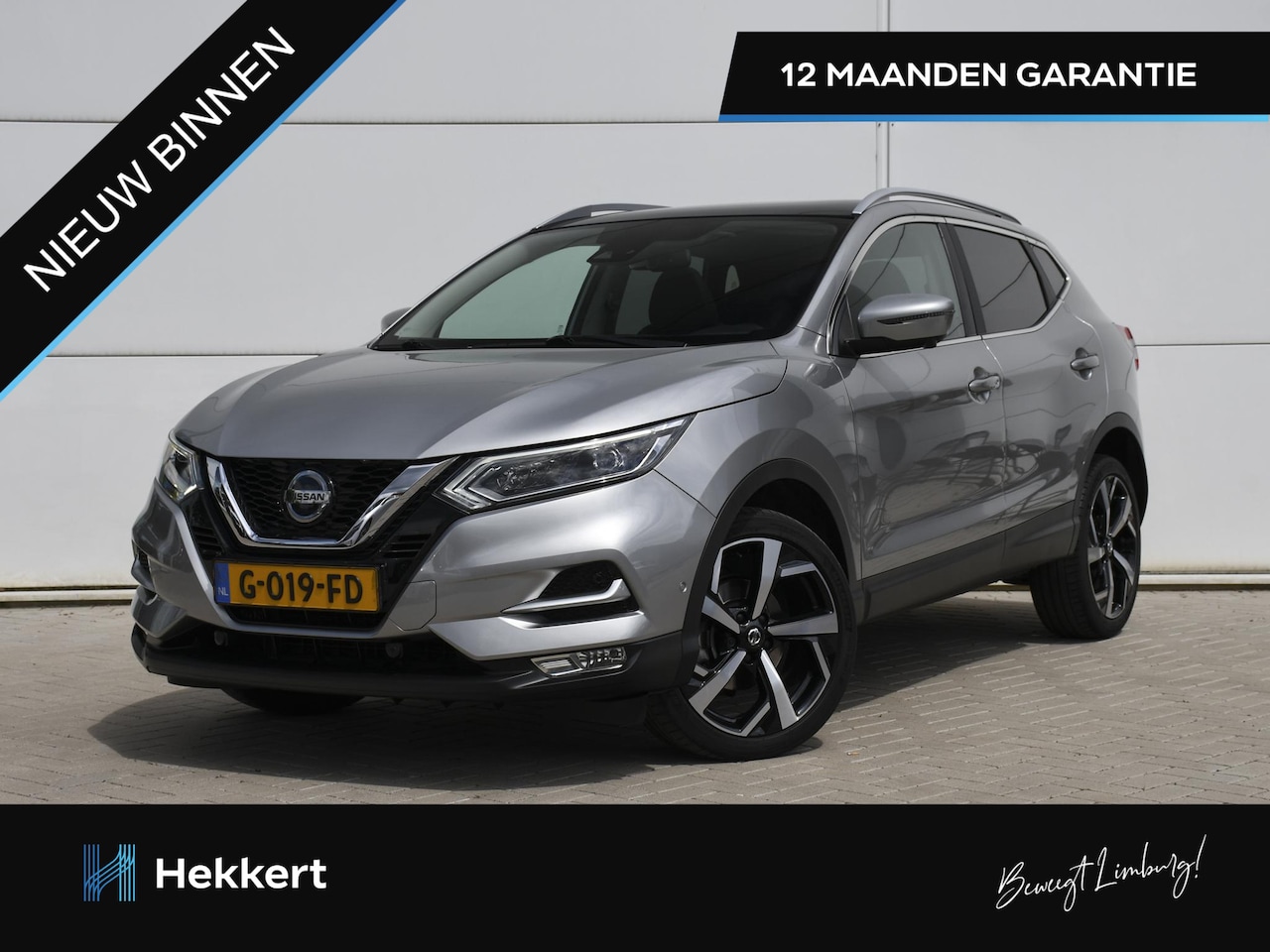 Nissan Qashqai - Tekna 1.3 DIG-T 160pk Automaat 100% DEALER OND. | PANO-DAK | 19''LM PS4 | 360° CAM. | DODE - AutoWereld.nl