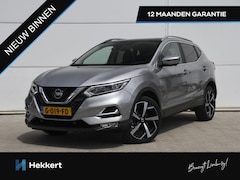 Nissan Qashqai - Tekna 1.3 DIG-T 160pk Automaat 100% DEALER OND. | PANO-DAK | 19''LM PS4 | 360° CAM. | DODE