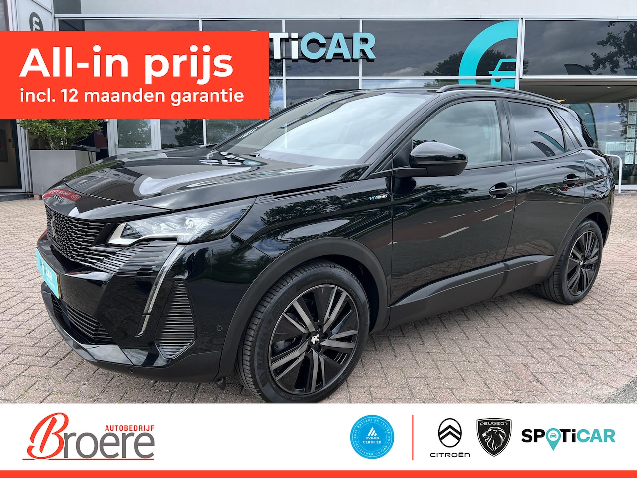 Peugeot 3008 - 1.6 HYbrid 225 GT Automaat - AutoWereld.nl