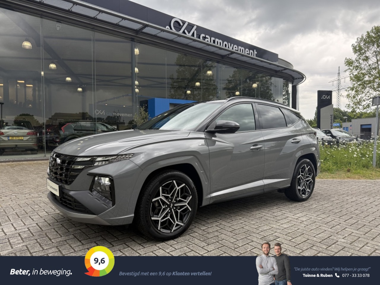 Hyundai Tucson - 1.6 T-GDI PHEV N-Line | Leder | Adaptive cruise | Krell | Camera - AutoWereld.nl