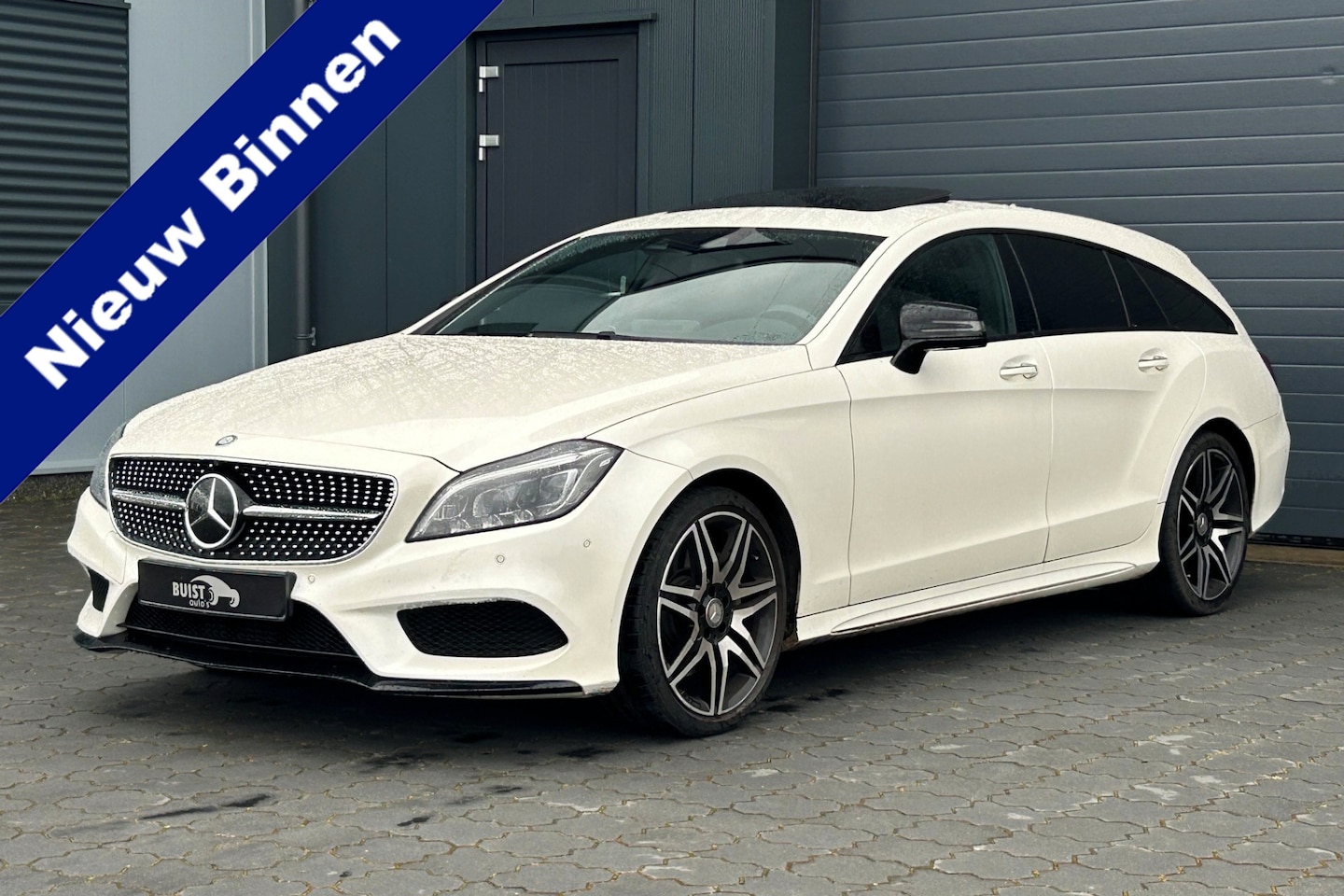 Mercedes-Benz CLS-klasse Shooting Brake - 350 d AMG-Line SCHUIFDAK LED TREKHAAK LUCHTVERING VOL! - AutoWereld.nl