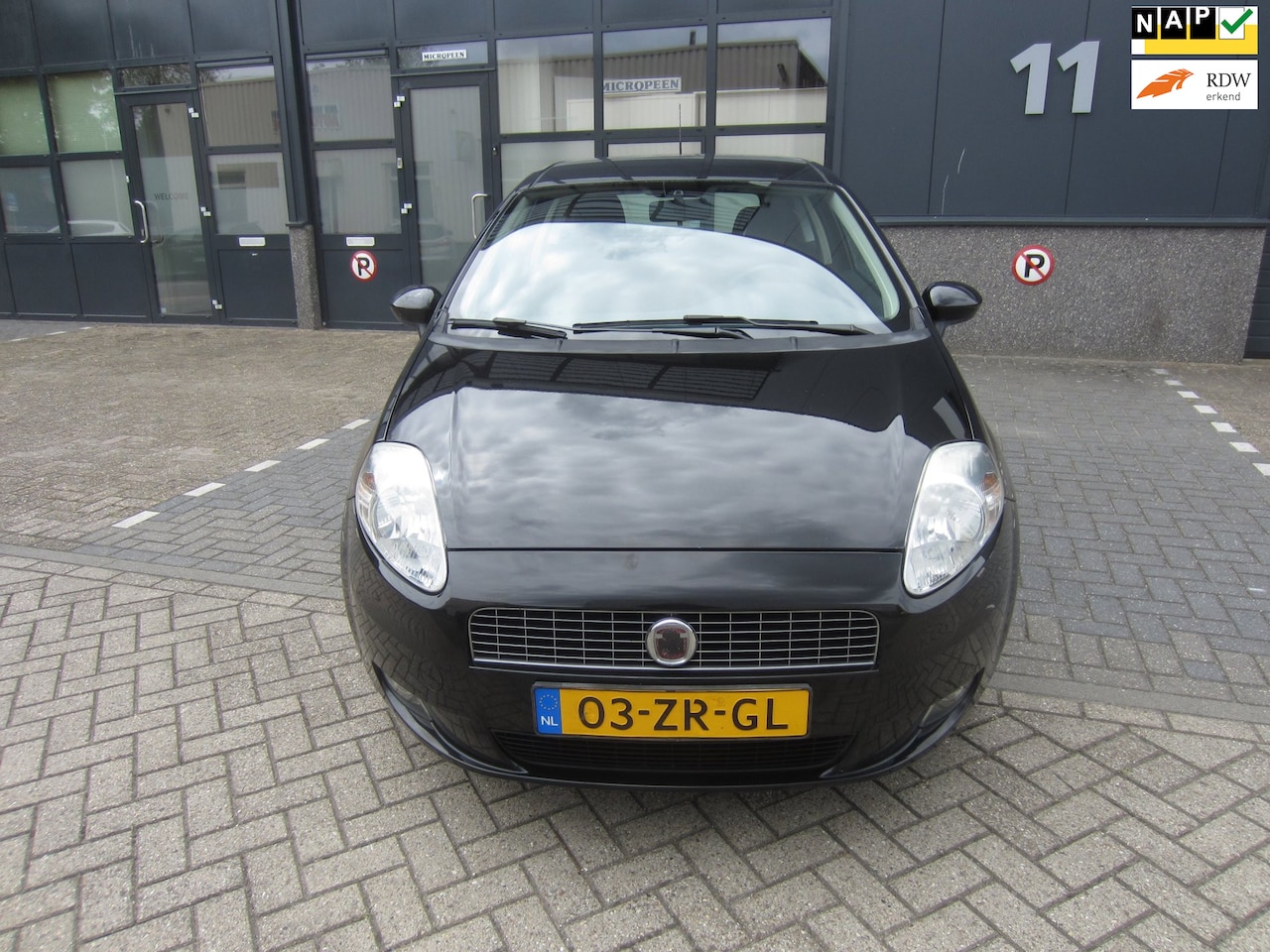 Fiat Grande Punto - 1.2 Active 2008 Airco 152.000KM NAP! APK! - AutoWereld.nl