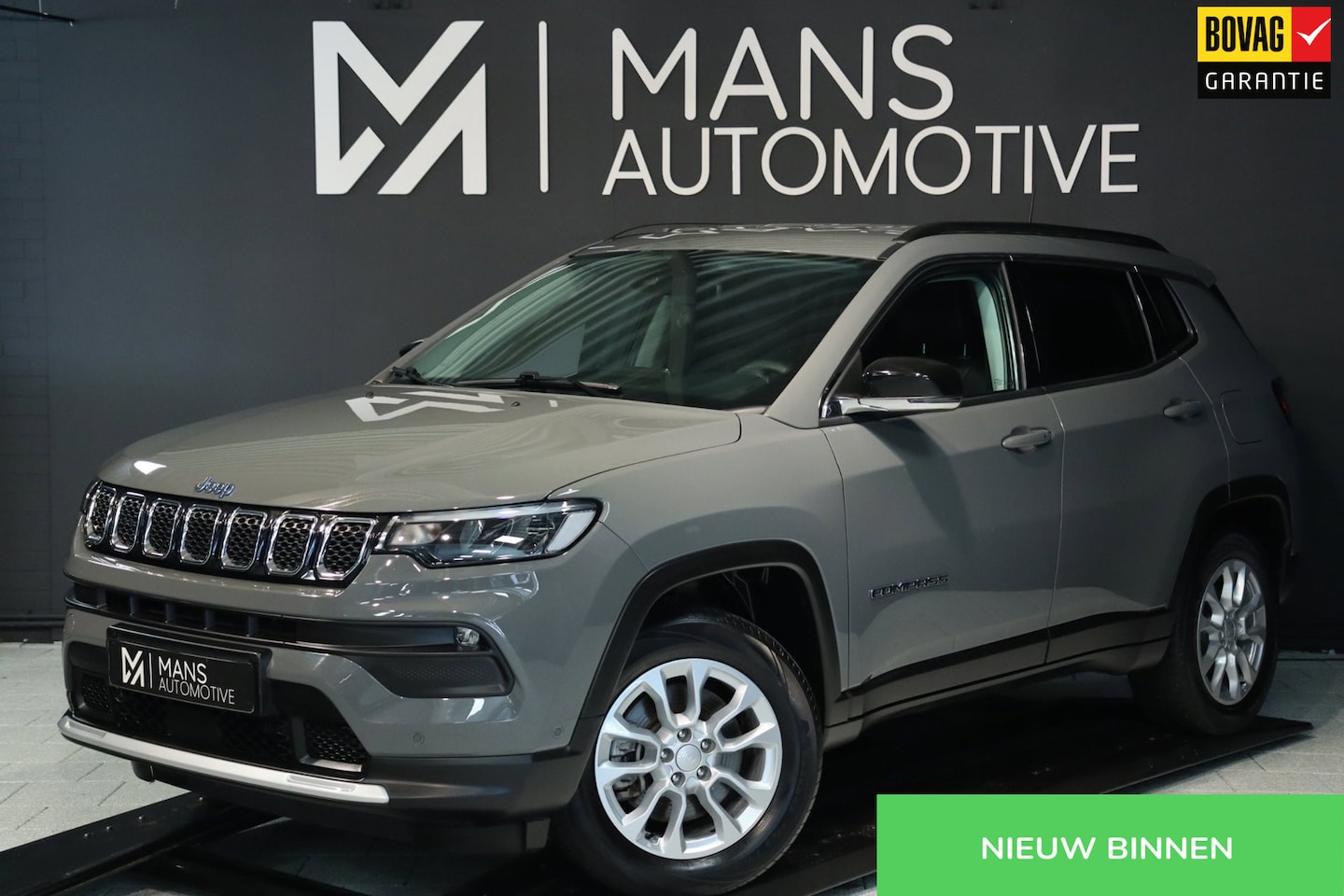 Jeep Compass - 4xe 190 Plug-in Hybrid Limited / ACC / CAMERA / CARPLAY / TREKHAAK - AutoWereld.nl