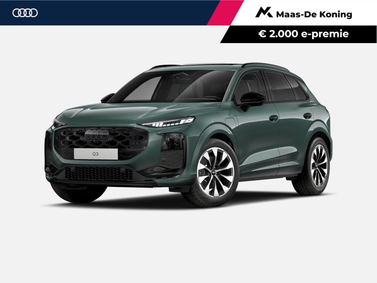 Audi Q3 - 1.5 200kW e-hybrid S edition 272 PK · Tech plus · Glazen panoramadak · Optiekpakket zwart - AutoWereld.nl