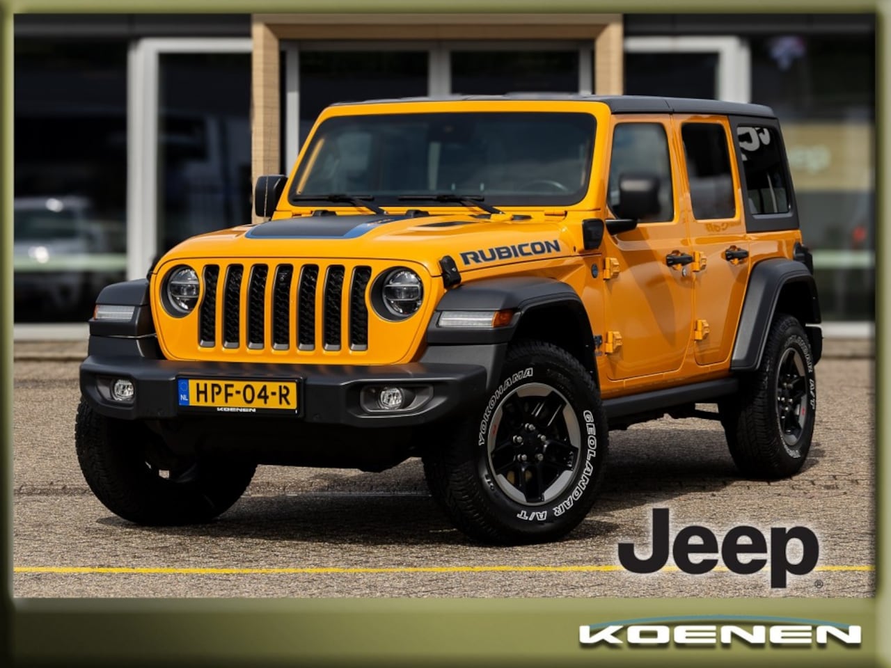Jeep Wrangler - 4xe 380pk 4x4 Autom. RUBICON LEER / ADAPTIVE CRUISE / CLIMA - AutoWereld.nl