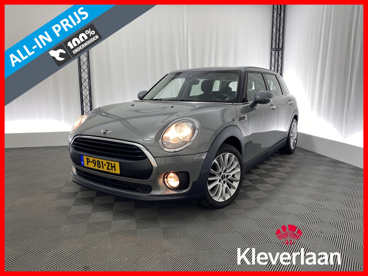 MINI Clubman - Mini 1.5 One Chili | Apple carplay | Navi | 17 inch | Parkeersensoren | Cruise control | S - AutoWereld.nl