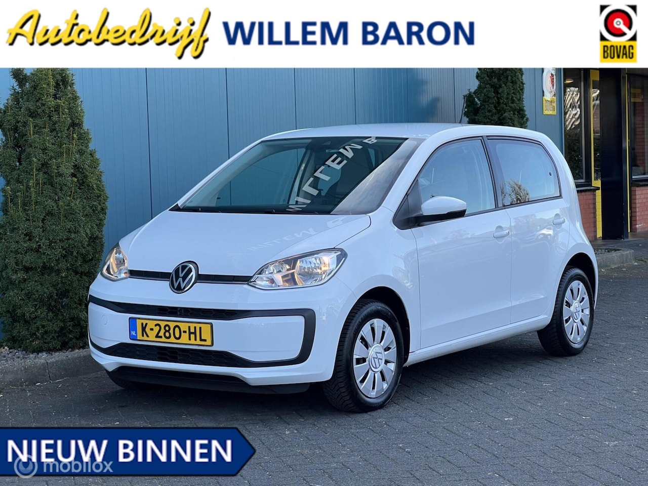 Volkswagen Up! - 1.0 BMT move up AC | BLUETOOTH | ELEK.PAKKET | DAB - AutoWereld.nl