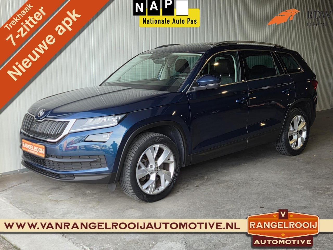 Skoda Kodiaq - 2.0 TSI 4x4 DSG Style Business 7p., trekh., pano, 2x el. stoel, stoel/stuur/bankverw. - AutoWereld.nl