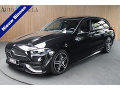 Mercedes-Benz C-klasse Estate - 180 AMG Pano Leder Matrix LED 360 Navi Elektr. trekhaak Memory Stoelverwarming Elektr. tre