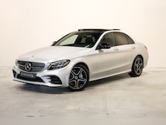 Mercedes-Benz C-klasse - 160 AMG Pano Night Pakket Leer Standkachel