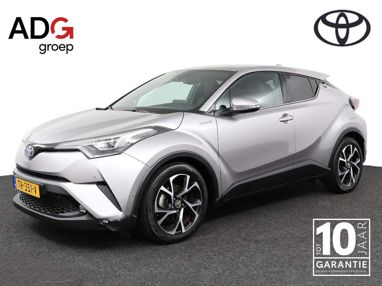 Toyota C-HR - 1.8 Hybrid Style | Camera | Stoel / Stuurverwarming |  Lederen bekleding | Navigatie | - AutoWereld.nl
