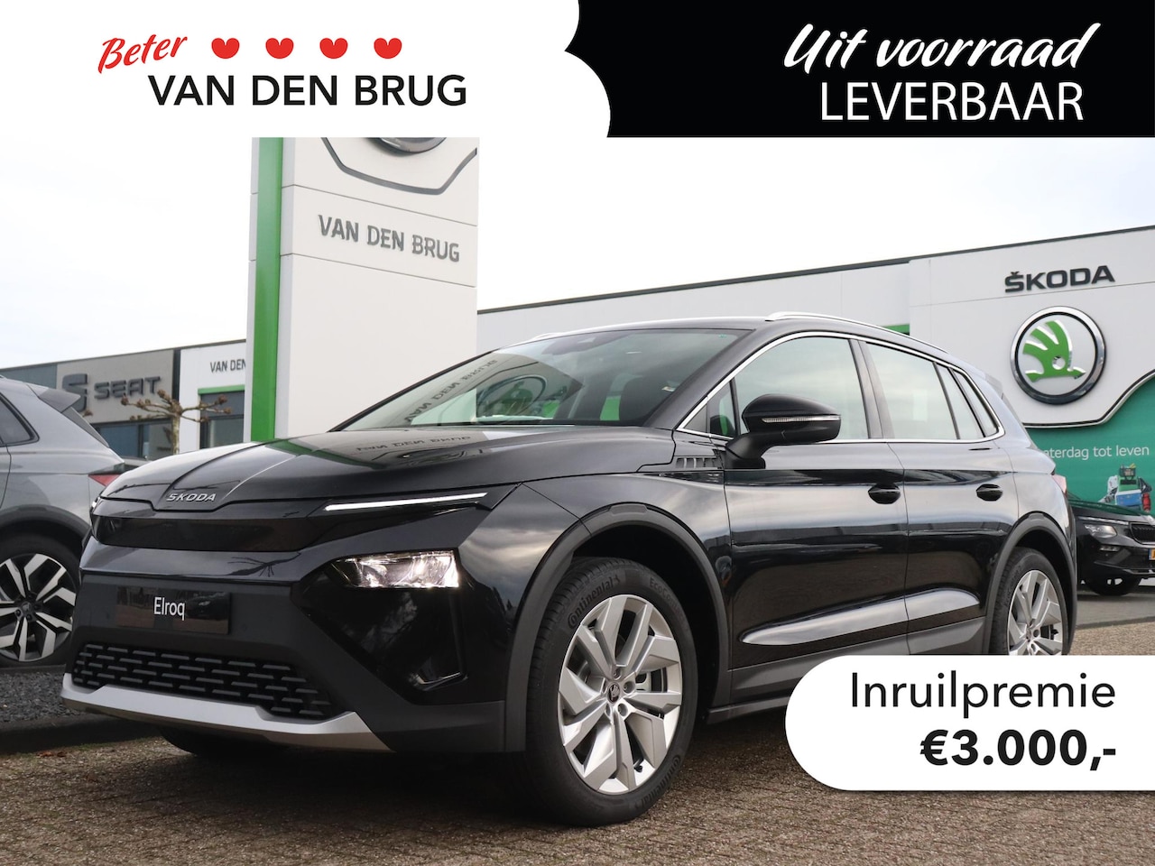 Skoda Elroq - 60 Business Edition | Trekhaak | Camera | Stoelverwarming | Adaptieve cruise control - AutoWereld.nl
