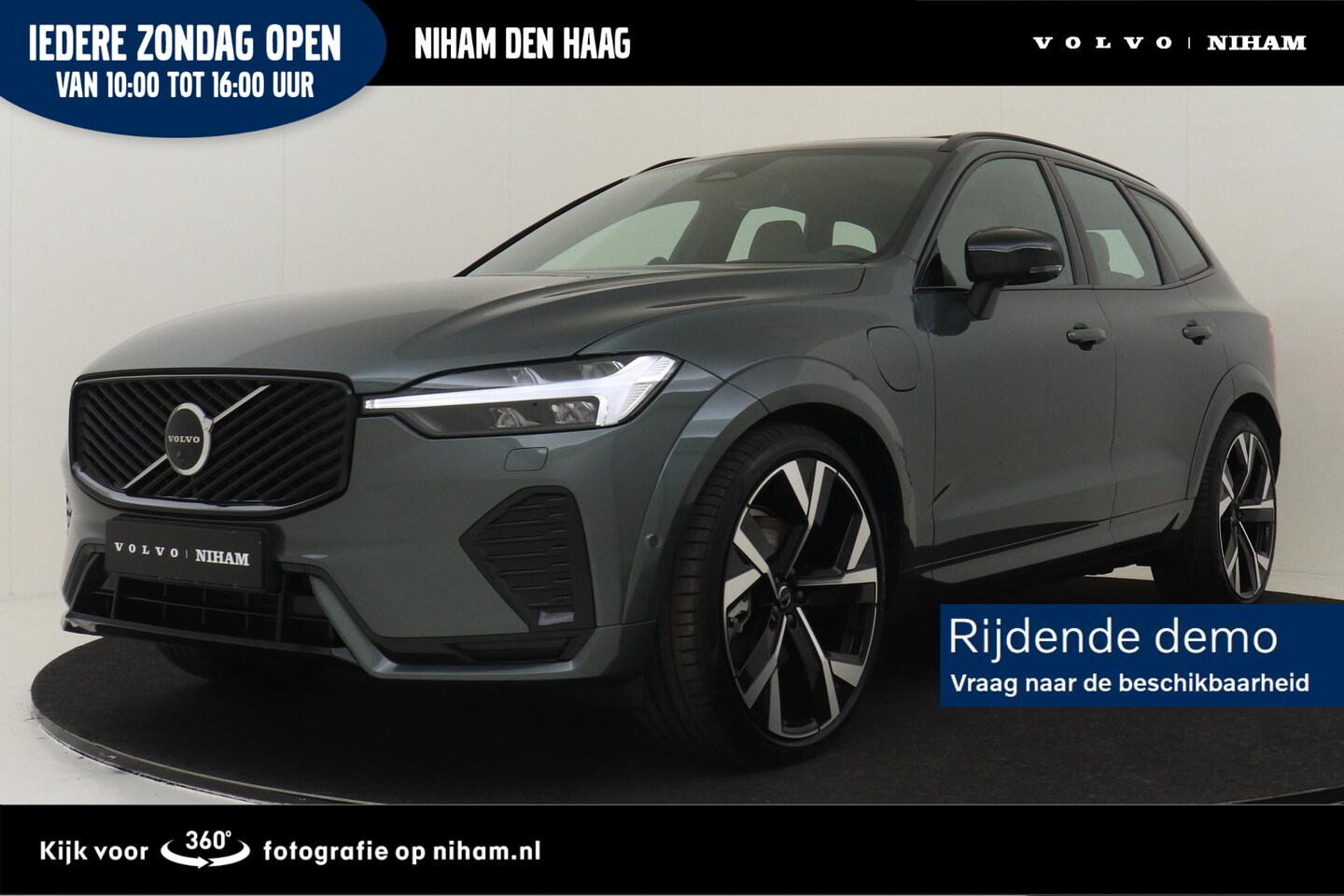 Volvo XC60 - II T8 PLUG-IN HYBRID AWD ULTRA DARK -PANO.DAK|BOWERS&WILKINS|LUCHTVERING|CARDAMOM|GELAAGD. - AutoWereld.nl