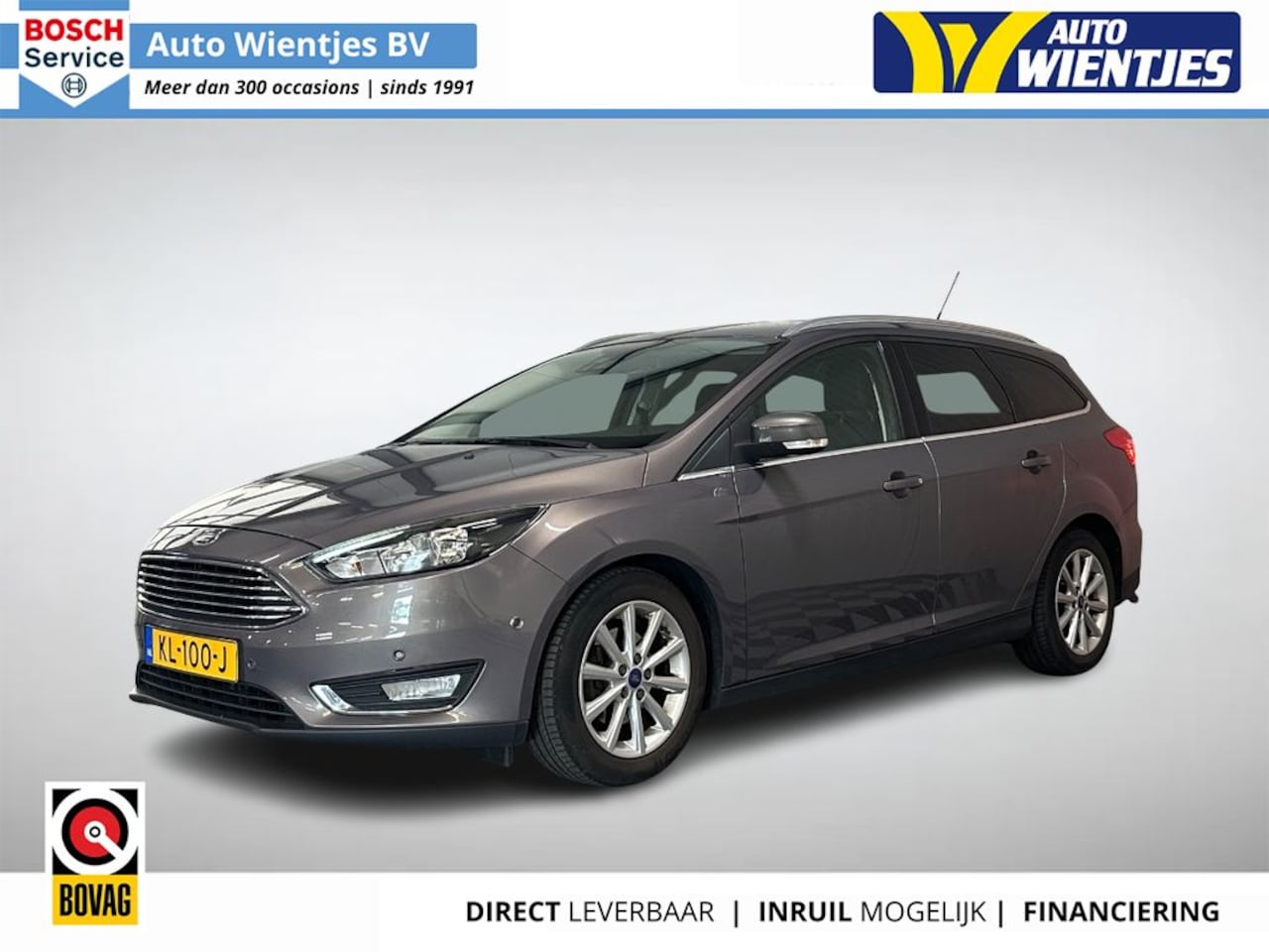 Ford Focus Wagon - 1.0 92kw | Titanium | Airco-Ecc | Leer | Navi - AutoWereld.nl