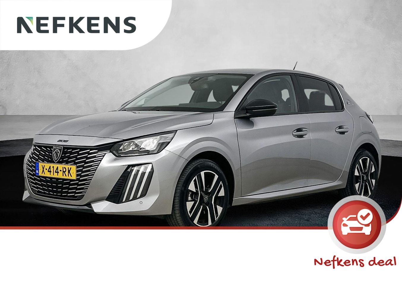 Peugeot e-208 - EV Style 50 kWh | SOH 99,1% | parkeersensoren | Stoelverwarming | Navigatie | 16"LMV | Cli - AutoWereld.nl