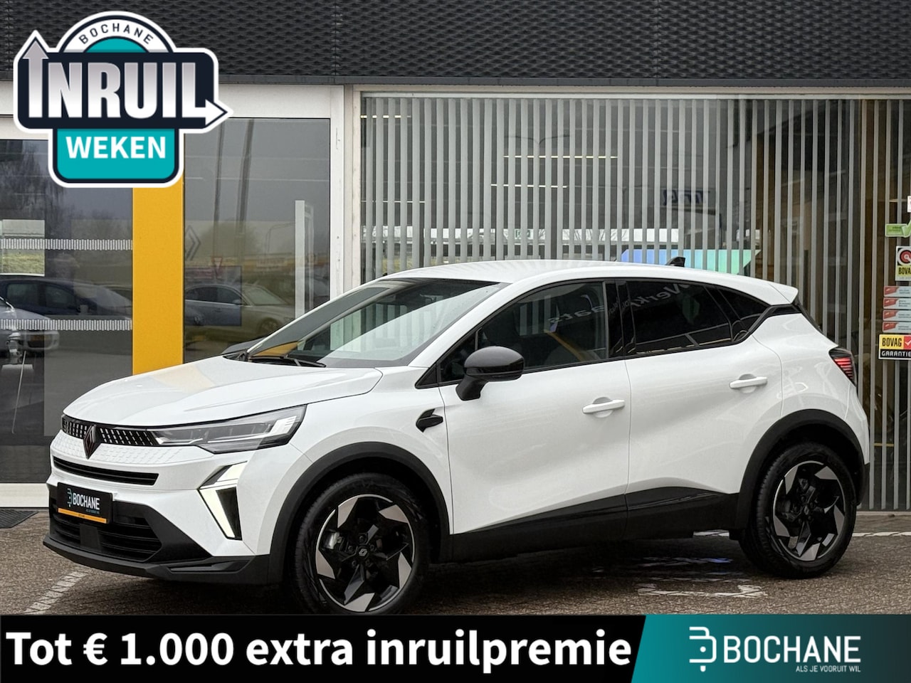 Renault Captur - 1.3 mild hybrid 160 techno | Cruise adaptief | DAB | Achteruitrijcamera | Stoel & Stuur ve - AutoWereld.nl