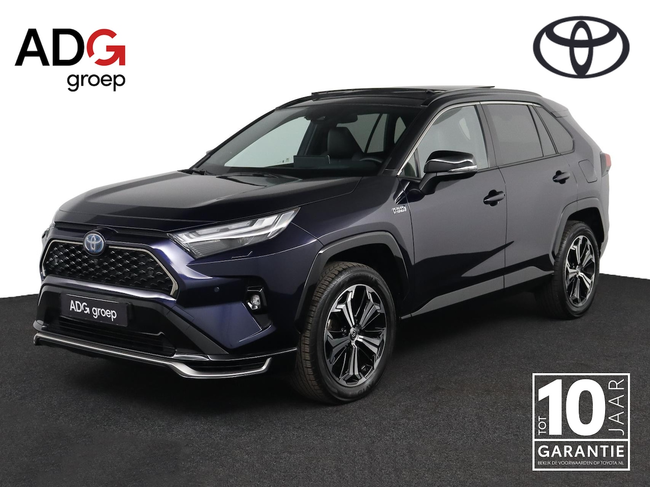 Toyota RAV4 - 2.5 Plug-in Hybrid AWD Bi-Tone Plus | 1500 kg trekvermogen | Schuifkanteldak | JBL Audio - AutoWereld.nl