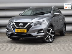 Nissan Qashqai - 1.3 DIG-T 160-PK Tekna, Airco, Ecc, Cruise, 1/2 Leder, Panorama