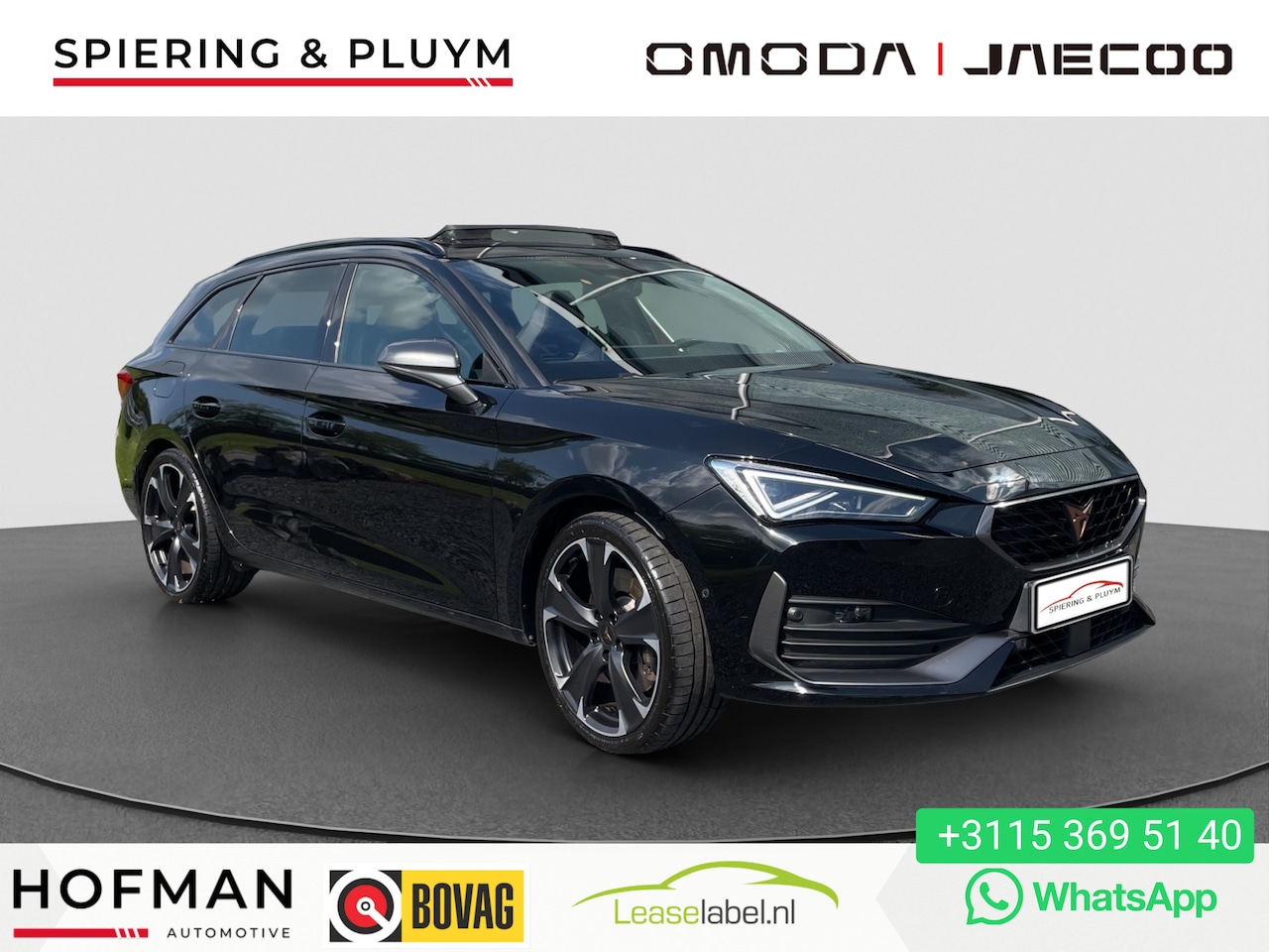 CUPRA Leon Sportstourer - 1.5 eTSI Business Edition Plus Adap.cruise | Pano/schuif | Stoel memory - AutoWereld.nl