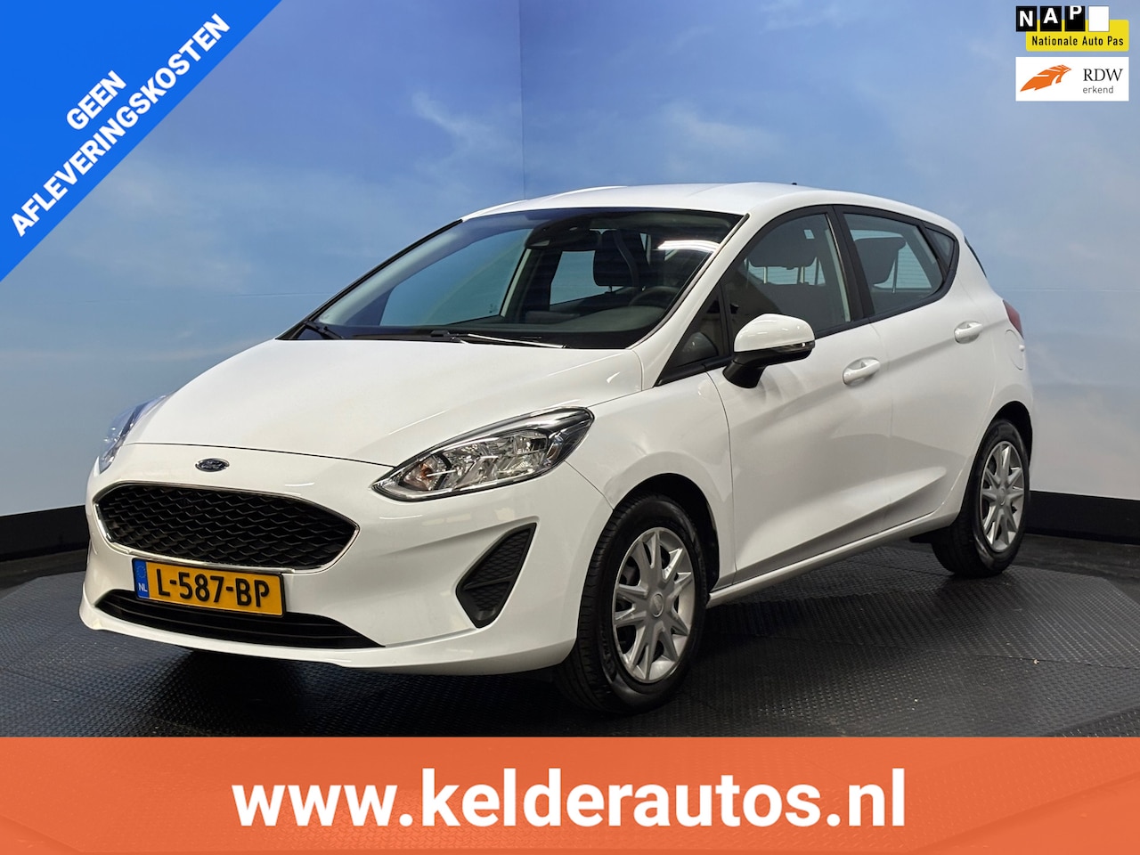 Ford Fiesta - 1.0 EcoBoost Connected Airco | Cruise - AutoWereld.nl
