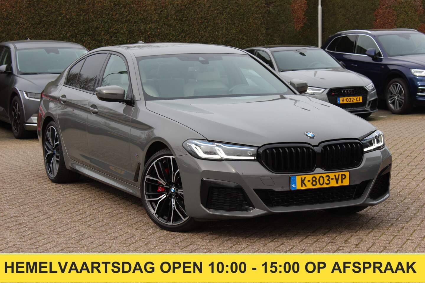 BMW 5-serie - 530e High Exe. M Sport / SoH 90,8% / Camera / Head-up / Leder / 20'' / Harman Kardon / Nav - AutoWereld.nl