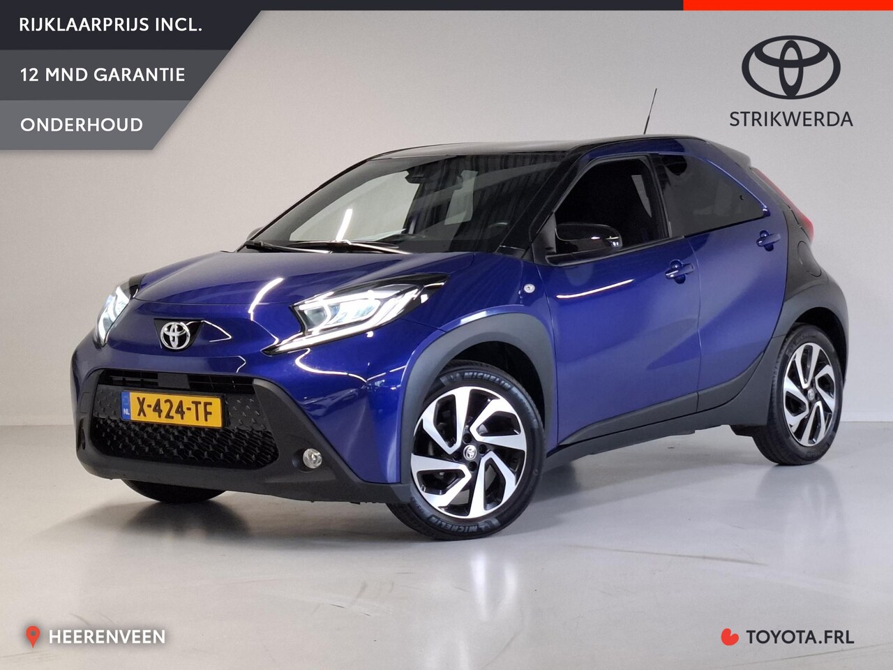 Toyota Aygo X - 1.0 VVT-i MT Pulse | LED | Lichtmetalen velgen | Clima | Licht/regen sensor | - AutoWereld.nl