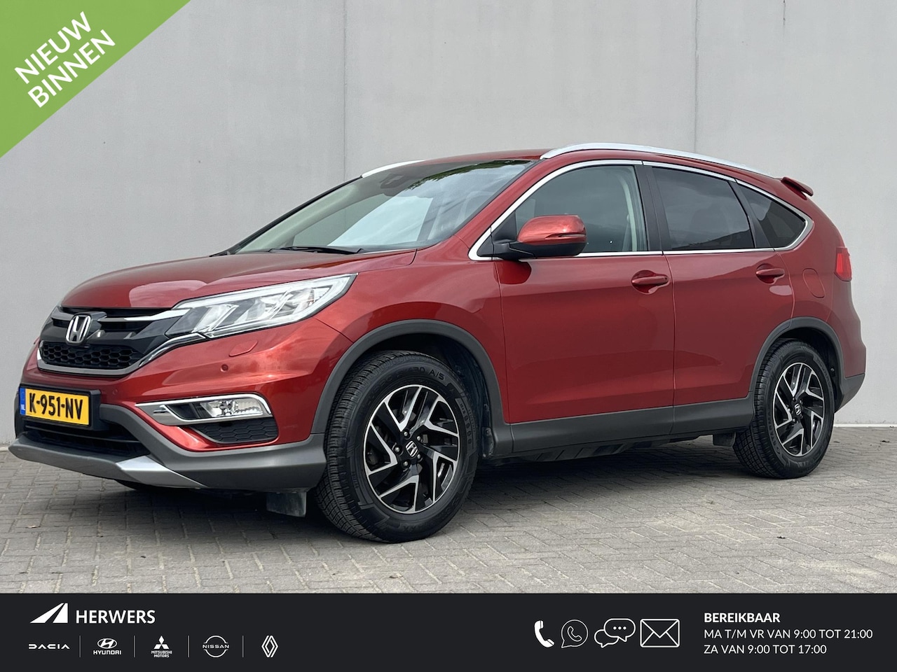Honda CR-V - 2.0 Comfort / Trekgewicht (1.700KG) / Voorstoelen Verwarmd / Airco / Navigatie /  Start-St - AutoWereld.nl