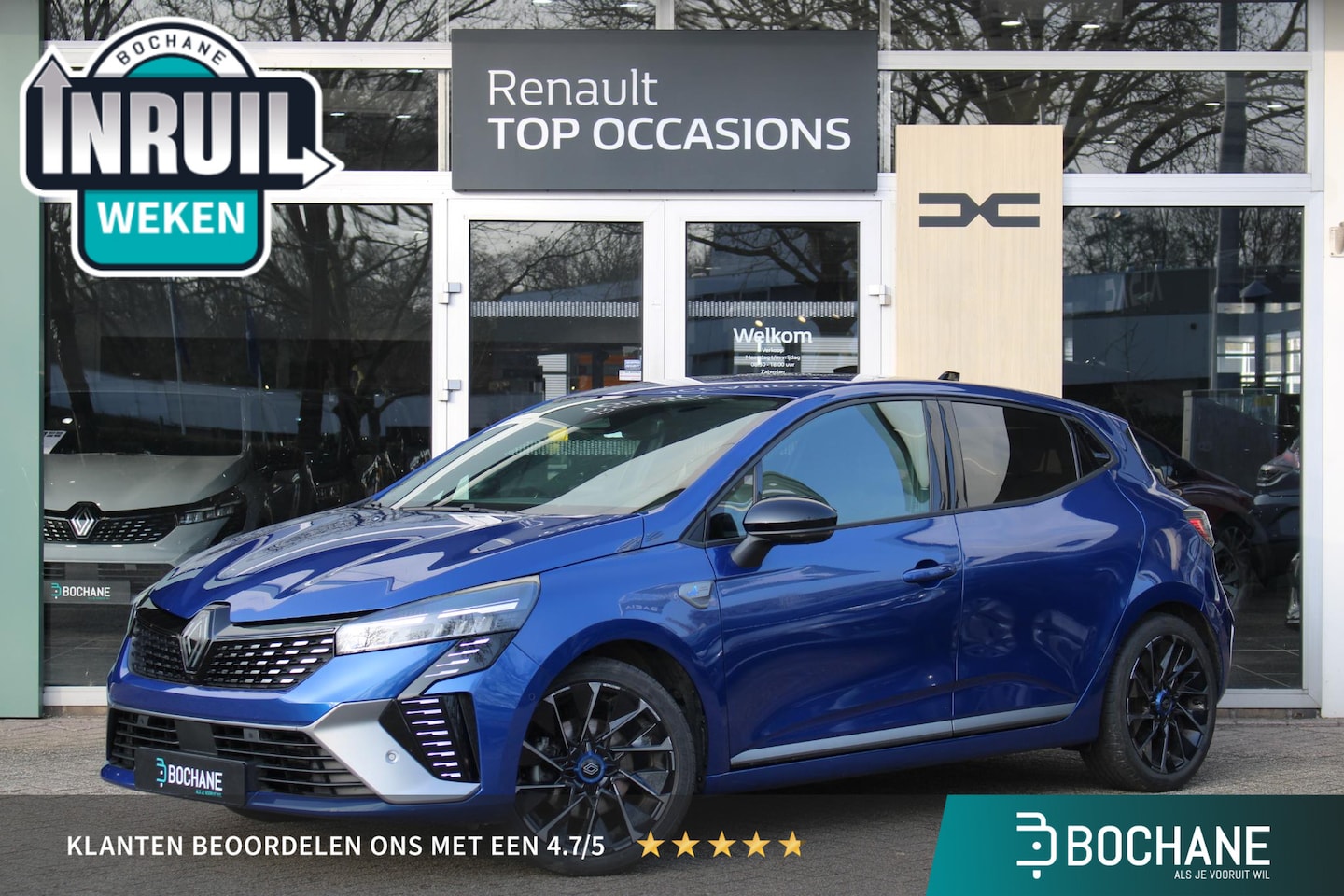 Renault Clio - 1.6 E-Tech Full Hybrid 145 esprit Alpine | Adaptieve Cruise | BOSE | Camera Voor+Achter | - AutoWereld.nl