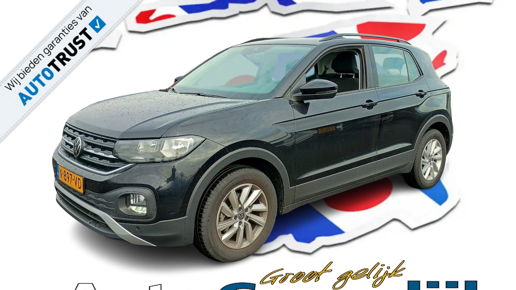 Volkswagen T-Cross - 1.0 TSI Life NAVI,PDC,LMV,CRUISE 66.946 KM - AutoWereld.nl