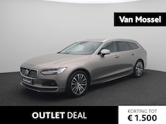 Volvo V90 - 2.0 B4 Momentum Pro | Leder | Wegklapbare-Trekhaak | Stoel + Stuurverwarming | Adaptive Cr