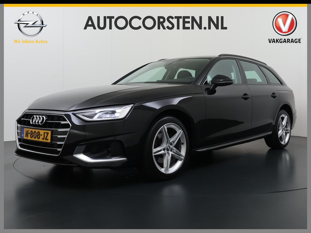 Audi A4 Avant - 2.0 TFSI Autom. M.Hybride Navi Sportstoelen+Verwarmd 3-Zone Ecc Cruise Control Pdc Keyless - AutoWereld.nl