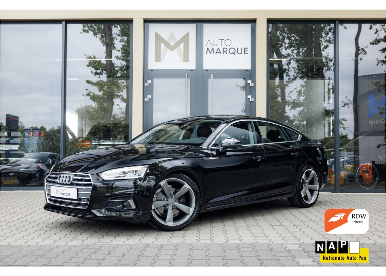 Audi A5 Sportback - 40 TFSI 190PK Aut. | Design Pro Line Plus | 19" S-Line Velgen | Sportstoelen | Adaptieve C - AutoWereld.nl