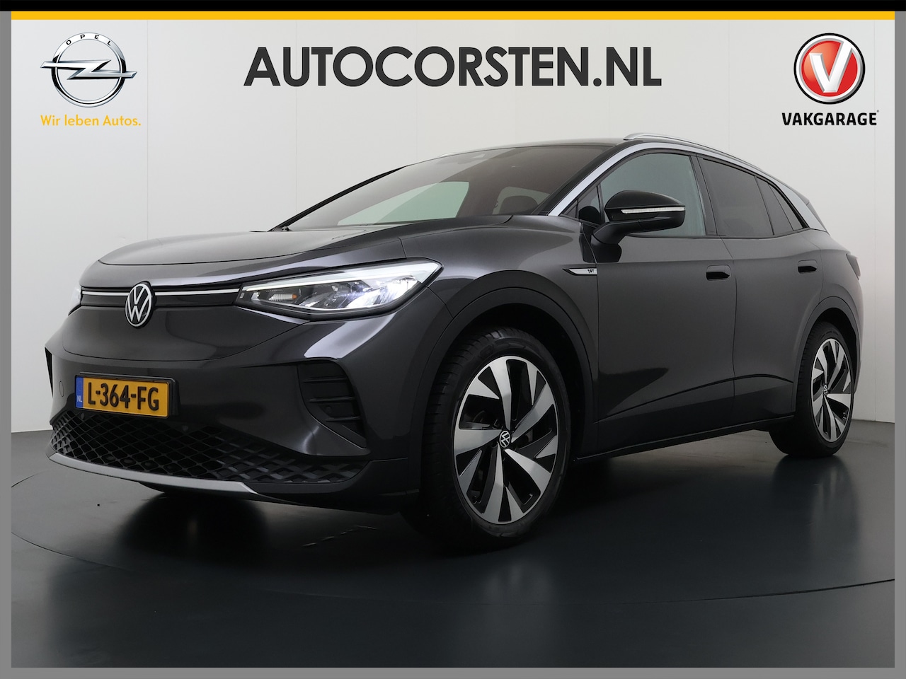 Volkswagen ID.4 - First 82kWh SOH 93% Warmtepomp Trekhaak Camera Adap.Cruise Apple Carplay Android Auto Stuu - AutoWereld.nl
