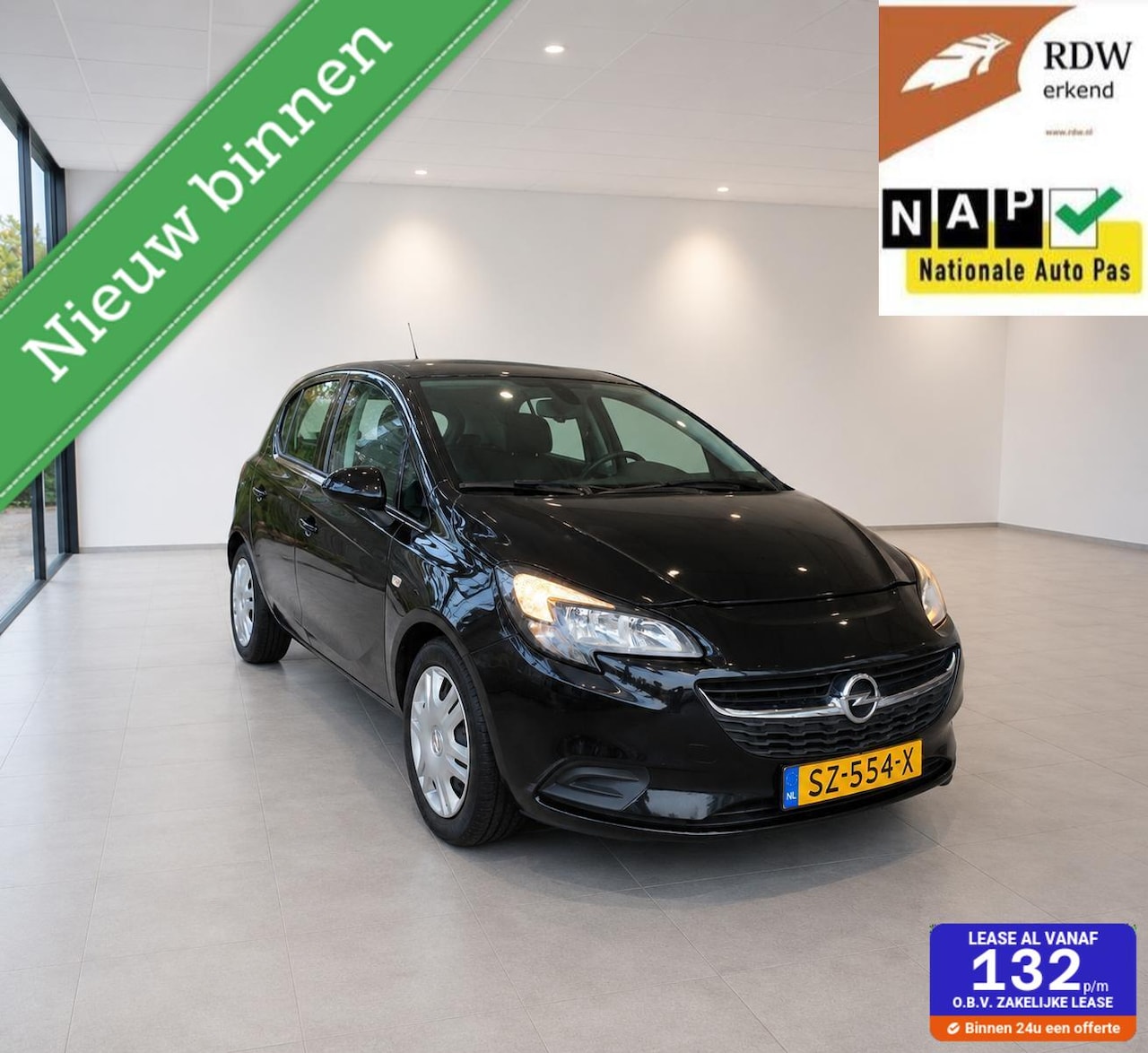 Opel Corsa - 1.4 Favourite 5drs 2018 98dkm Airco/NAVI/CARPLAY - AutoWereld.nl