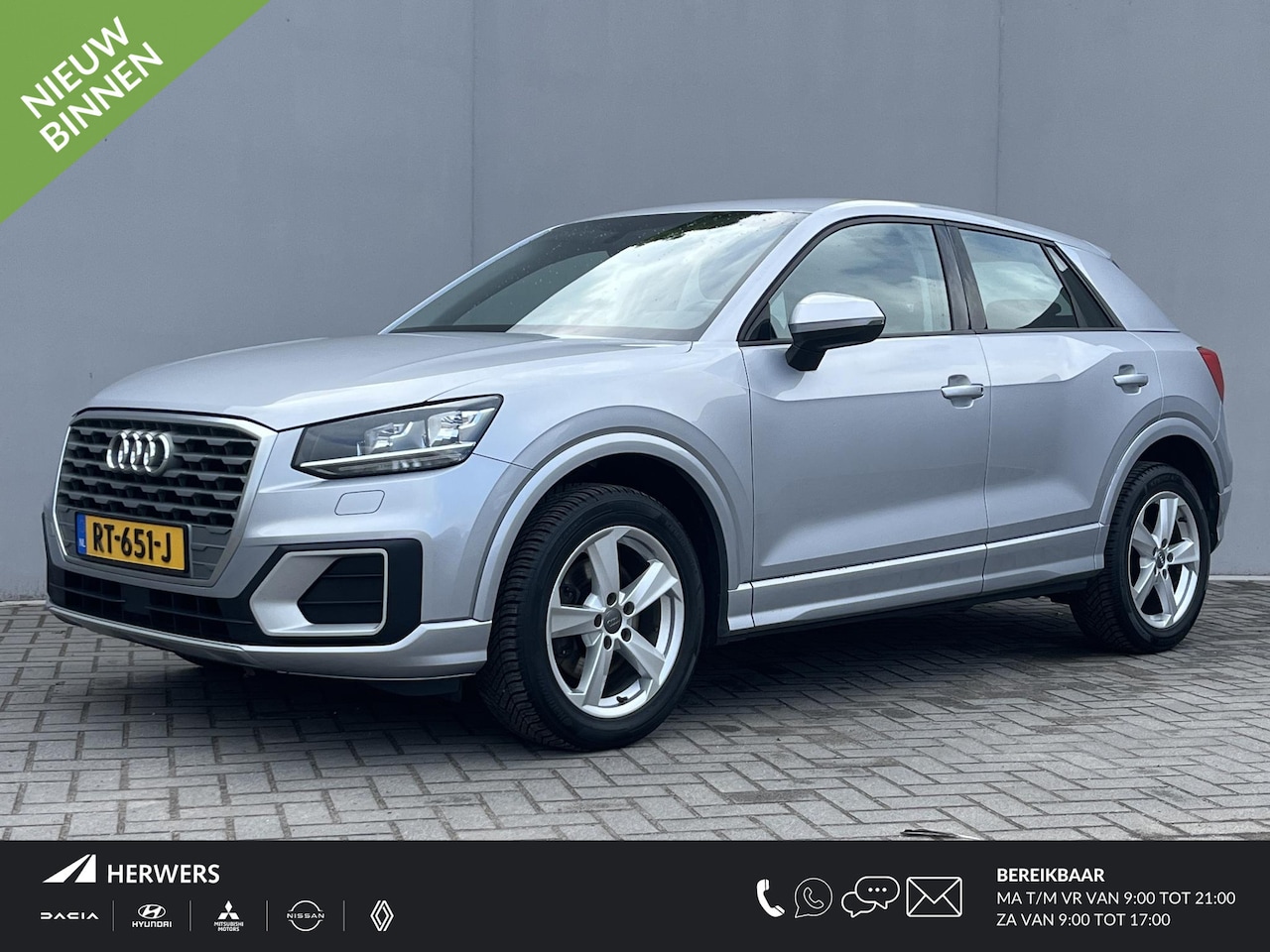 Audi Q2 - 1.4 TFSI CoD Sport / 100% Dealeronderhouden / Stoelverwarming / 17'' Lichtmetalen Sportvel - AutoWereld.nl