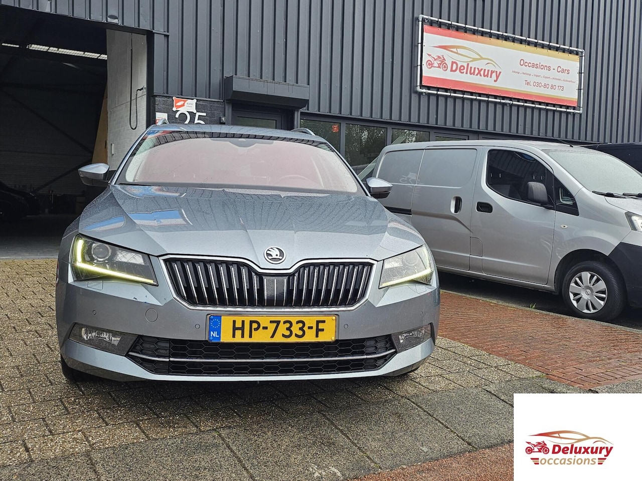 Skoda Superb Combi - 2.0 TDI Style Business Exportprijs |APK - AutoWereld.nl