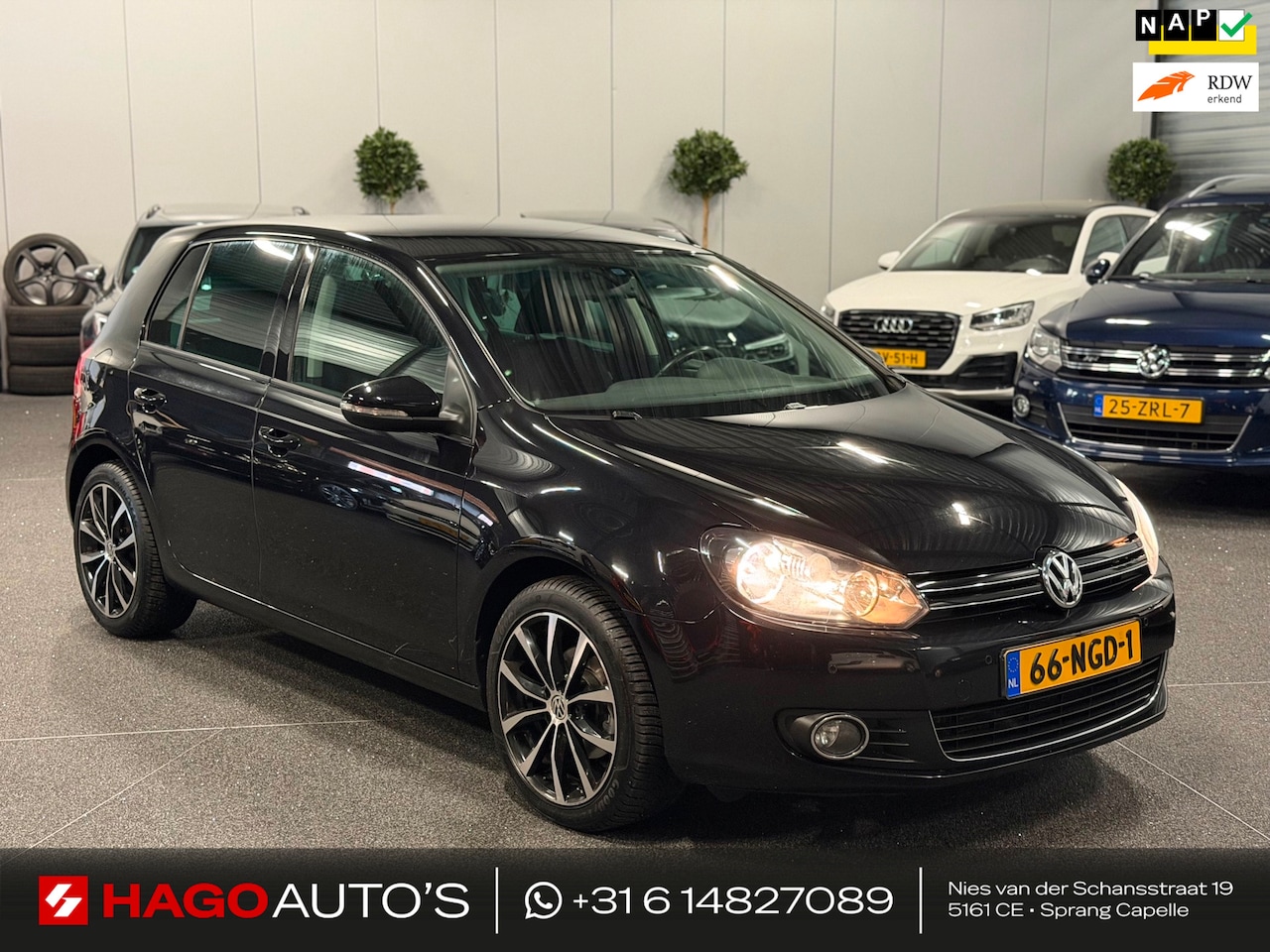 Volkswagen Golf - 1.2 TSI Highline BlueMotion DSG/NAVI/CRUISE/PDC/ALCANTARA/CLIMATE/NAP - AutoWereld.nl