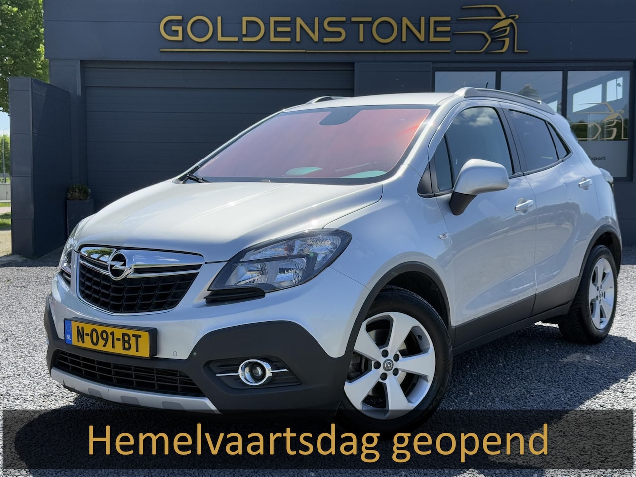 Opel Mokka - 1.4 T Cosmo Automaat,Camera,Clima,Cruise,Stoelverwarming,Stuurverwarming,140pk,Pdc V+A,Lmv - AutoWereld.nl