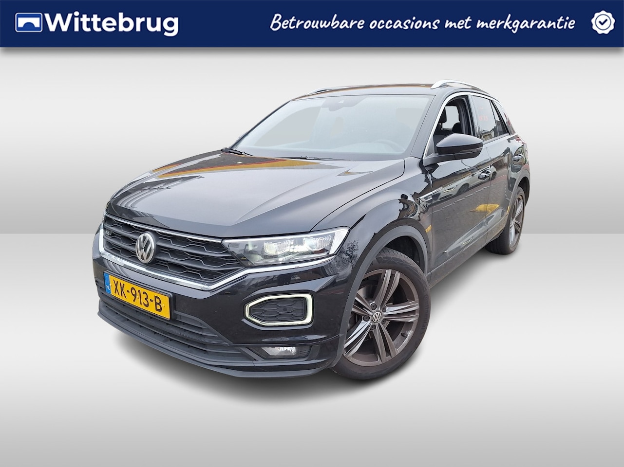 Volkswagen T-Roc - 1.5 TSI 150pk R-Line DSG Automaat / Navigatie / LED / LM 18 inch / Parkeersensoren / 2x R- - AutoWereld.nl
