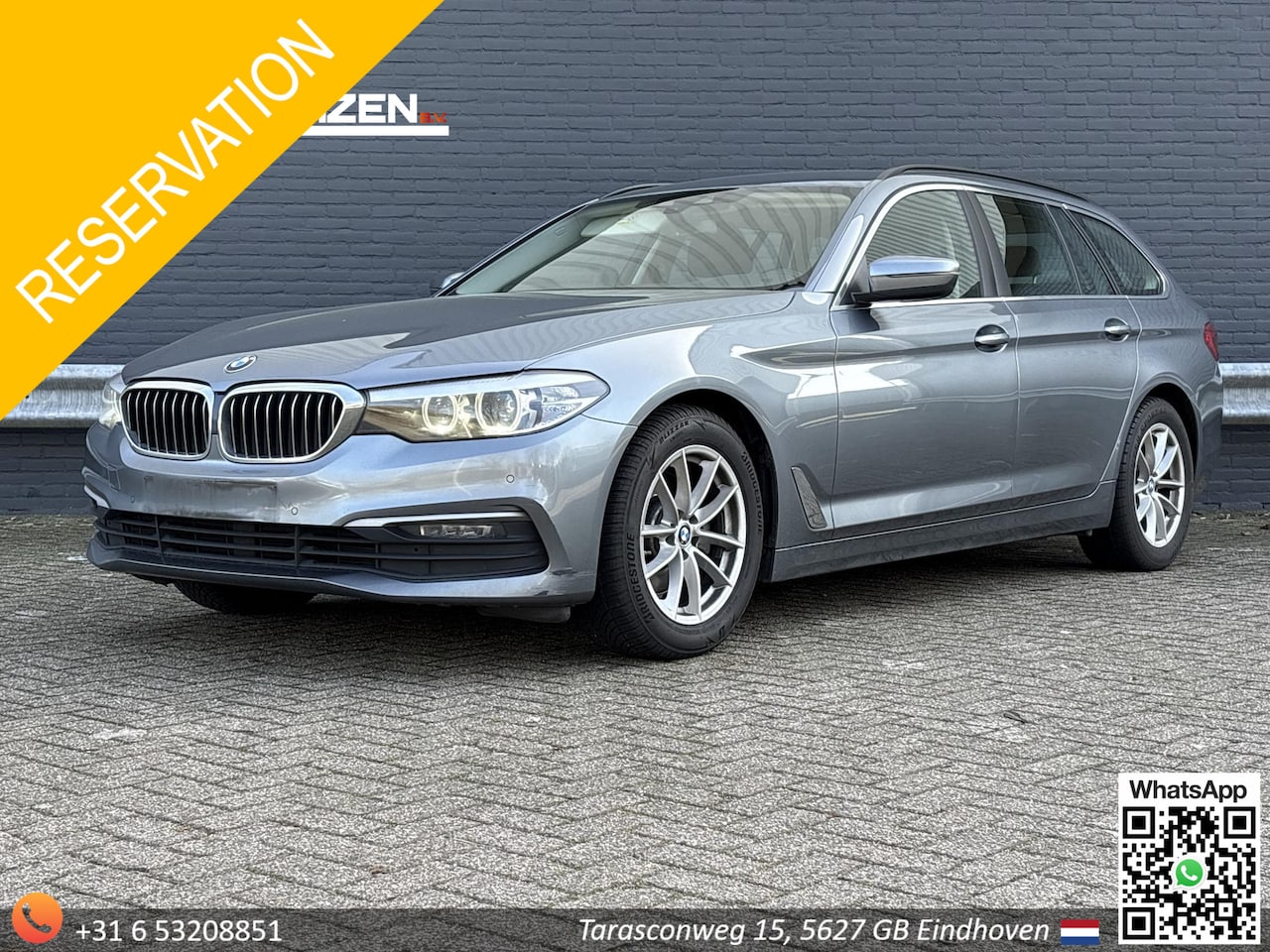 BMW 5-serie Touring - 518d Corporate High Executive | € 12.350,- NETTO! | Automaat | Leder | Navi | PDC | Cruis - AutoWereld.nl